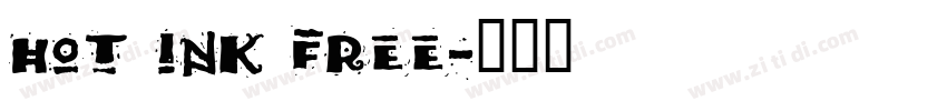 hot ink free字体转换
